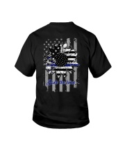 Back the Blue 2 Sides Youth T-Shirt tile