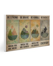 Camping Poster Gallery Wrapped Canvas Prints tile
