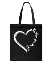 Volleyball Heart Tote Bag tile