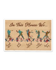 Softball In This House Sticker tile