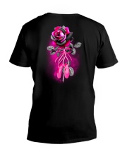 Ballet Rose 2 Sides V-Neck T-Shirt tile