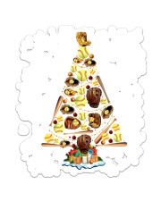 Softball Christmas Sticker tile