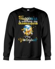 Volleyball - Happiness Is Watching Granddaughter Crewneck Sweatshirt tile