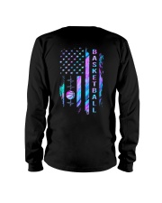 Basketball Purple 2 Sides Long Sleeve Tee tile