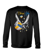 Volleyball - I Choose You 2 Sides Crewneck Sweatshirt tile