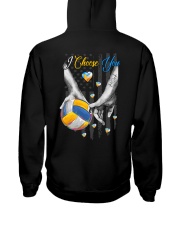 Volleyball - I Choose You 2 Sides Hooded Sweatshirt tile