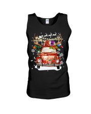 Bug Car Christmas Unisex Tank tile