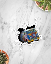 Hippie Car Crack Sticker - Single (Vertical) aos-sticker-single-vertical-lifestyle-front-06