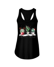 Cactus Christmas Ladies Flowy Tank tile