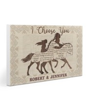 Personalized Native American I Choose You 30x20 Gallery Wrapped Canvas Prints thumbnail