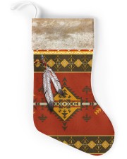 Feather Native Stocking Christmas Stocking back