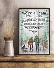 Camping - We're A Team Poster 11x17 Poster lifestyle-poster-3