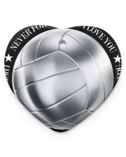 Volleyball I Love You Heart Ornament (Porcelain) tile