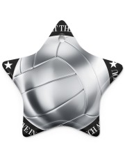 Volleyball I Love You Star Ornament (Porcelain) tile