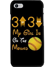 Softball - 3 Up 3 Down Phone Case tile