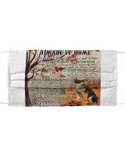 German Shepherd I Made It Home Mask tile