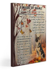 German Shepherd I Made It Home 20x30 Gallery Wrapped Canvas Prints front