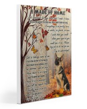 German Shepherd I Made It Home Gallery Wrapped Canvas Prints tile