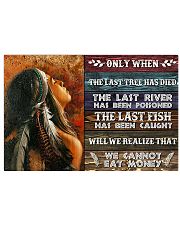 Native - We Cannot Eat Money 17x11 Poster front