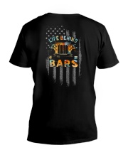Life Behind Bars 2 Sides V-Neck T-Shirt tile