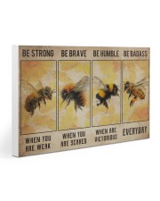 Hippie - Be Strong Everyday Poster Gallery Wrapped Canvas Prints tile