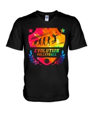 Volleyball - Evolution V-Neck T-Shirt tile