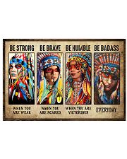 Native Be Strong 17x11 Poster front