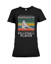 Volleyball Favorite Player Premium Fit Ladies Tee tile