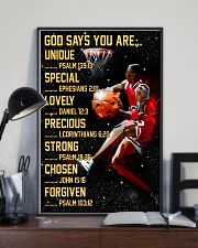 Basketball God Says You Are 11x17 Poster lifestyle-poster-2