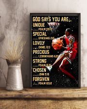 Basketball God Says You Are 11x17 Poster lifestyle-poster-3