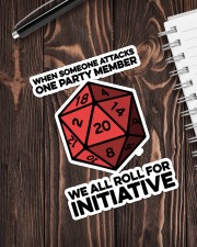 Game We All Roll For Initiative Sticker Sticker - Single (Vertical) aos-sticker-single-vertical-lifestyle-front-05