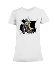 Motocross Crack Premium Fit Ladies Tee tile