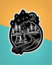 Sticker - Camping - Five Billion Star Hotel Sticker - Single (Vertical) aos-sticker-single-vertical-lifestyle-front-02