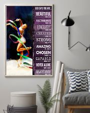 Gymnastic God Says You Are 11x17 Poster lifestyle-poster-1