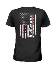Baseball Life - Husband Daddy Protector Ladies T-Shirt tile