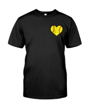 Softball - I Choose You 2 Sides Classic T-Shirt front