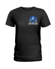 Operator Shows Up 2 Sides Ladies T-Shirt tile
