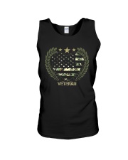 Veterans - Military Heart Unisex Tank tile
