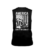 Excavator - America Love It Or Leave It 2 Sides Sleeveless Tee tile