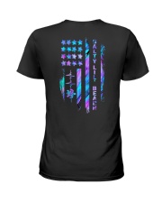 Turtle Salty Lil' Beach 2 Sides Ladies T-Shirt tile
