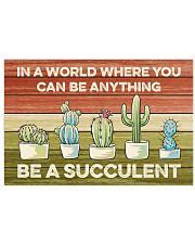 Cactus - Be A Succulent 17x11 Poster front