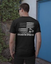 So God Made An Excavator Operator 2 Sides Classic T-Shirt apparel-classic-tshirt-lifestyle-22