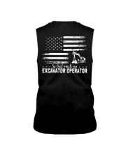 So God Made An Excavator Operator 2 Sides Sleeveless Tee tile