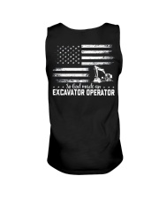 So God Made An Excavator Operator 2 Sides Unisex Tank tile