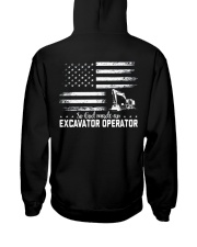 So God Made An Excavator Operator 2 Sides Hooded Sweatshirt tile