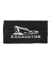 So God Made An Excavator Operator 2 Sides Mask tile