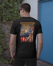 Excavator Operator Flag 2 Sides Classic T-Shirt apparel-classic-tshirt-lifestyle-22