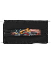Excavator Operator Flag 2 Sides Mask tile
