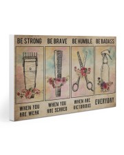 Hair Stylist - Be Strong Poster 19 30x20 Gallery Wrapped Canvas Prints thumbnail