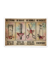 Hair Stylist - Be Strong Poster 19 Sticker - Single (Horizontal) thumbnail
